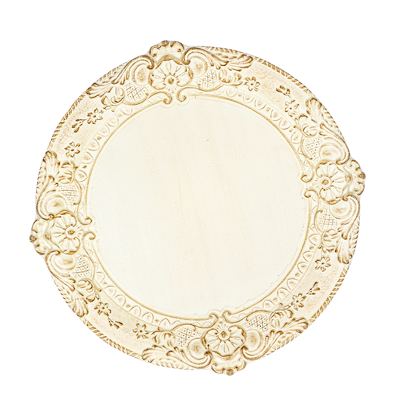 Dessous d'assiette Venezia crème Ø 33 cm