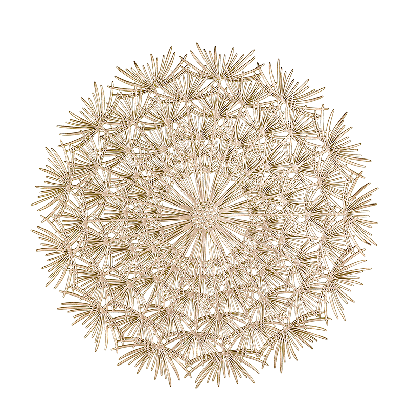 Telleruntersetzer Goldfrost Ø 36,5 cm