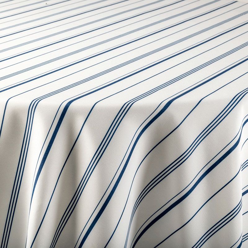 Tischtuch Biarritz blau 270 X 270 cm