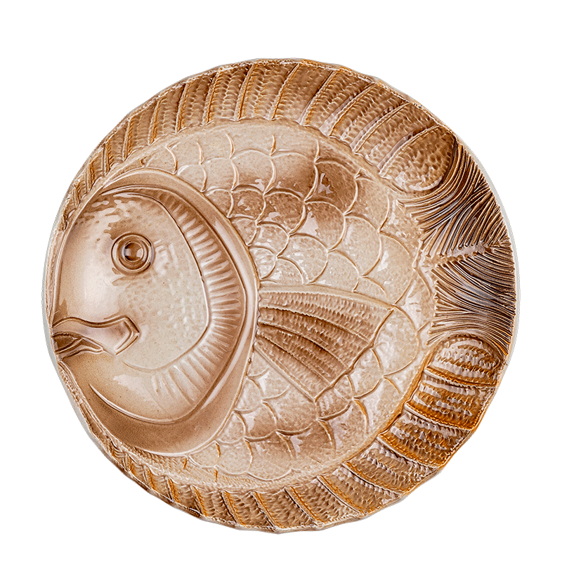 Teller Fisch Vintage Ø 25 cm