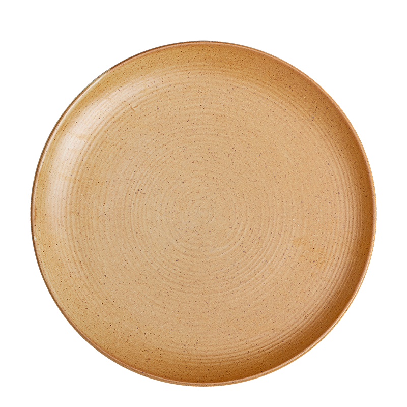 Menüteller Vintage Steingut Ø 23/25 cm