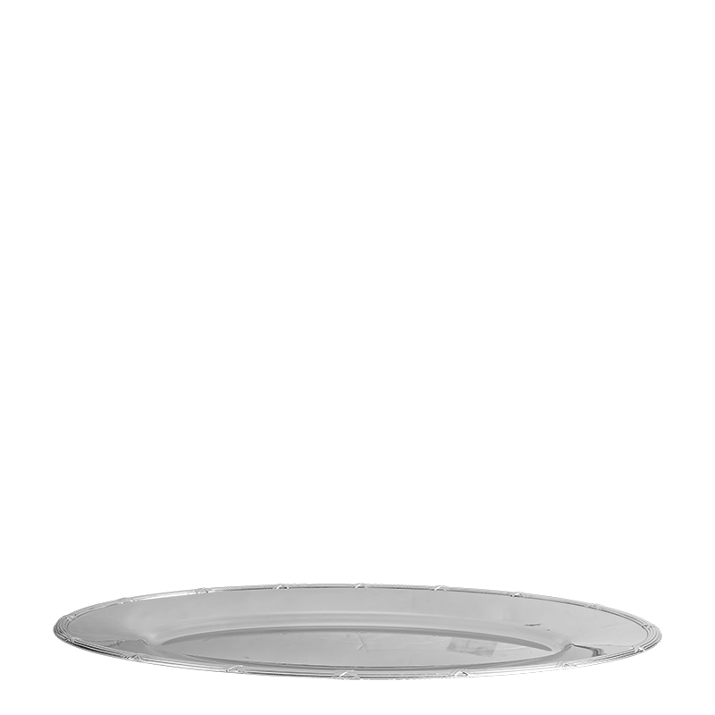 Platte oval Vintage Inox