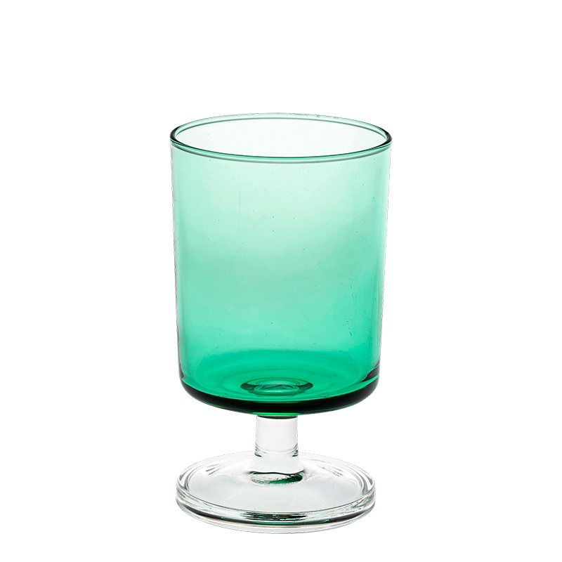 Wasserglas Vintage Schweden grün 15 cl