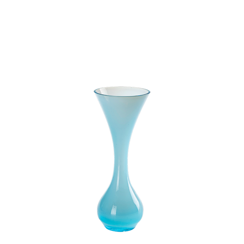 Vase klein Soliflore Vintage blau