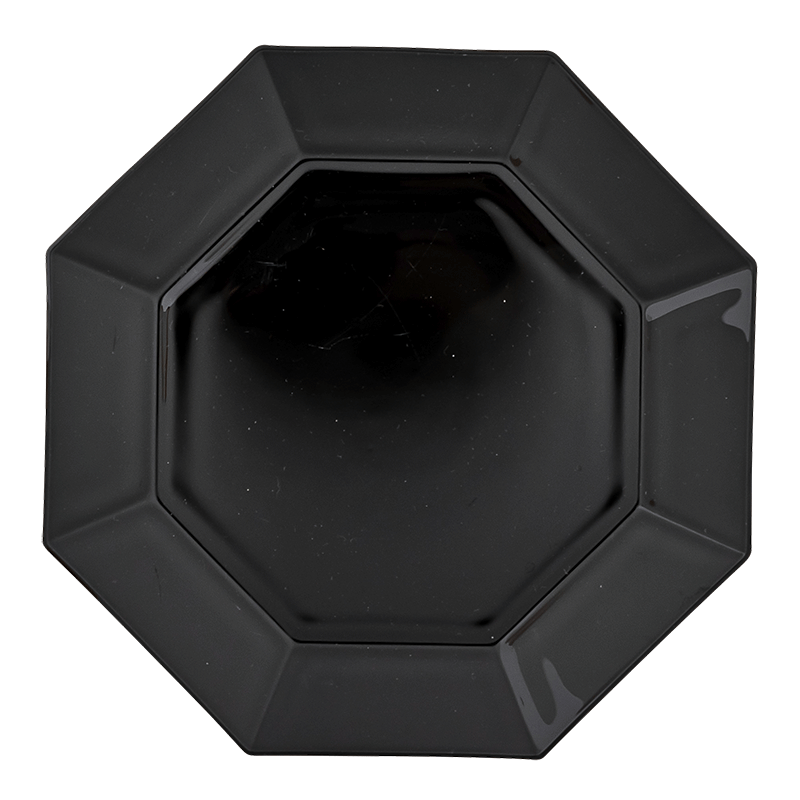 Menüteller Vintage Oktogon Ø 22 cm