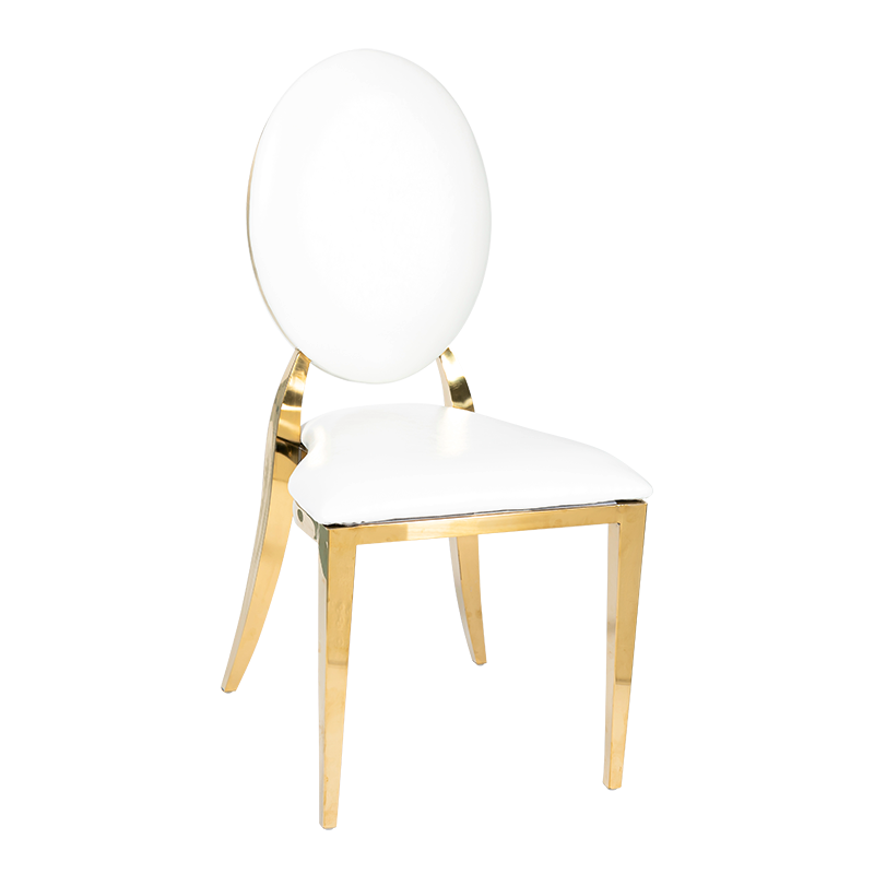 Chaise Divine avec assise et dossier blanc