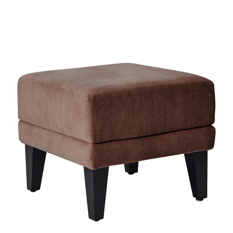 Hocker Infinito "K" klein altrosa 50 x 50 cm H 45 cm