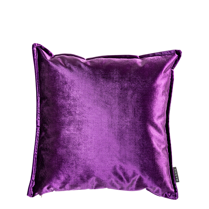 Kissen Shiny violett 40 x 40 cm
