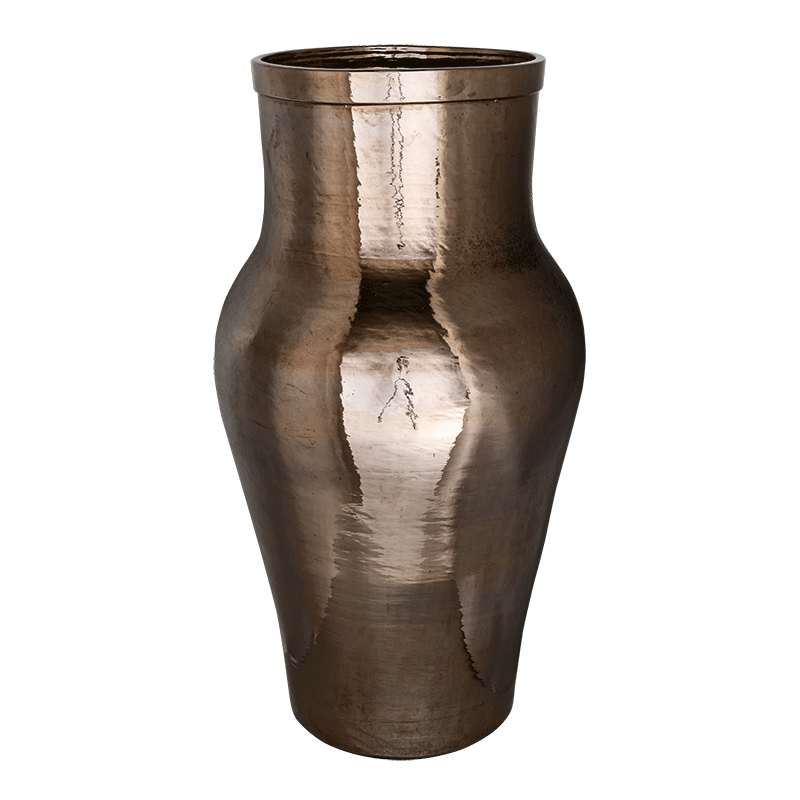Vase marokkanisch Kupfer H 115 cm