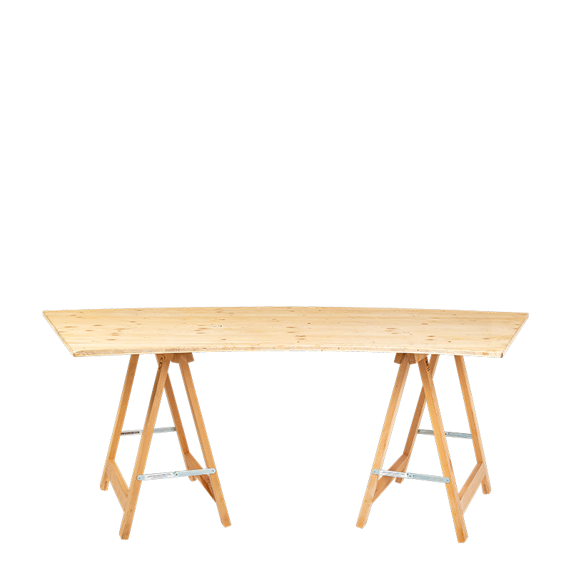 Tisch Volute 100 x 200 cm H 72 cm