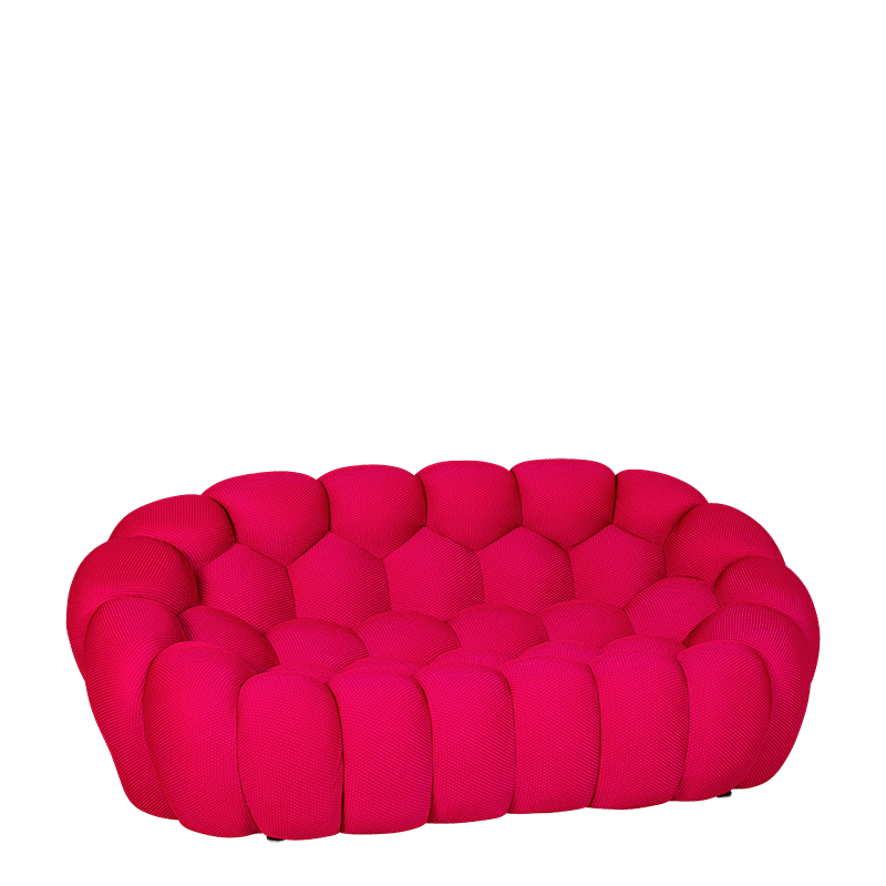 Sofa Cloud himbeer 115 x 195 cm H 78 cm