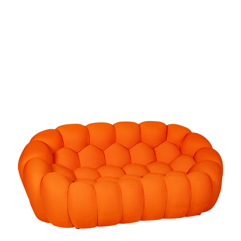 Sofa Cloud orange 115 x 195 cm H 78 cm