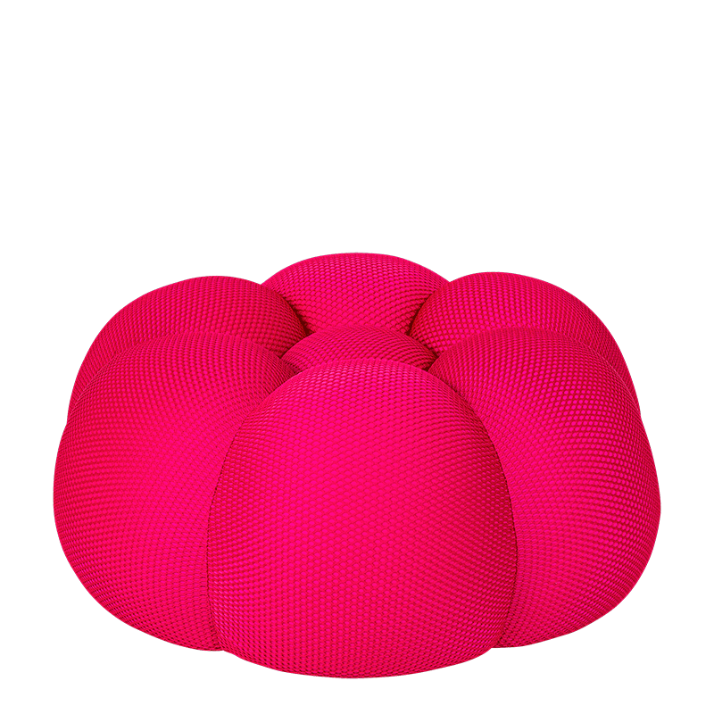 Hocker Cloud himbeer Ø 80 cm H 37 cm