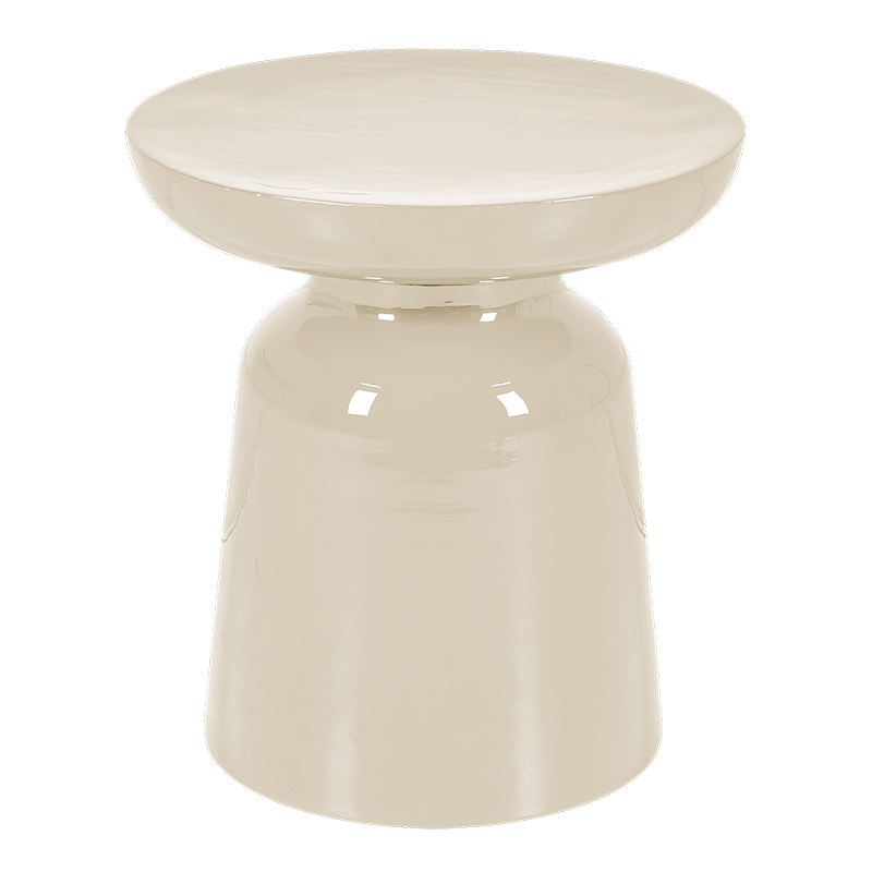 Beistelltisch Olymp écru Ø 40 cm H 43 cm