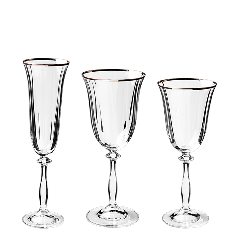 Gläser Marquis Platin
