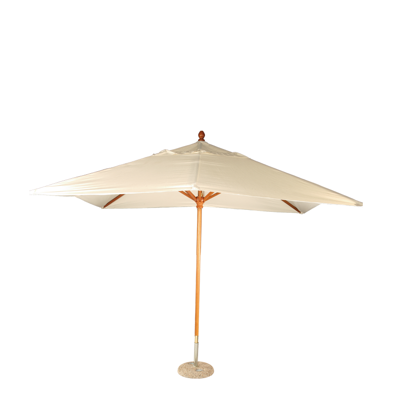 Parasol Louisiane 300 x 300 cm + socle granit Ø 50 cm