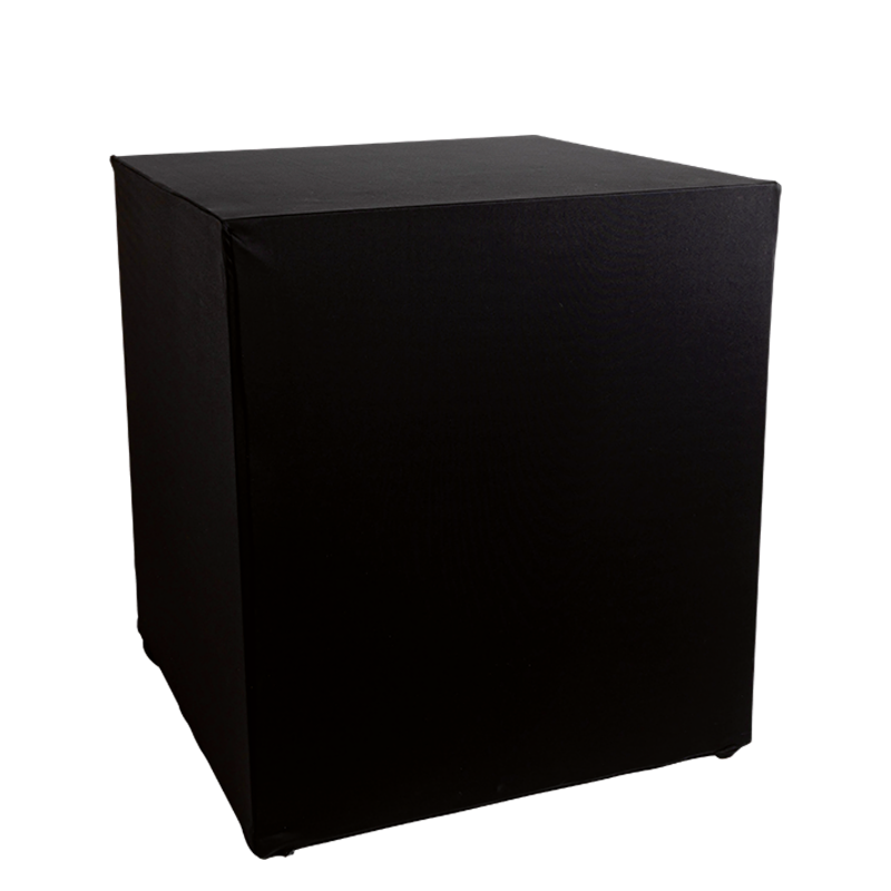 Buffet Cube mit Husse 4-seitig 100 x 100 cm H 109 cm