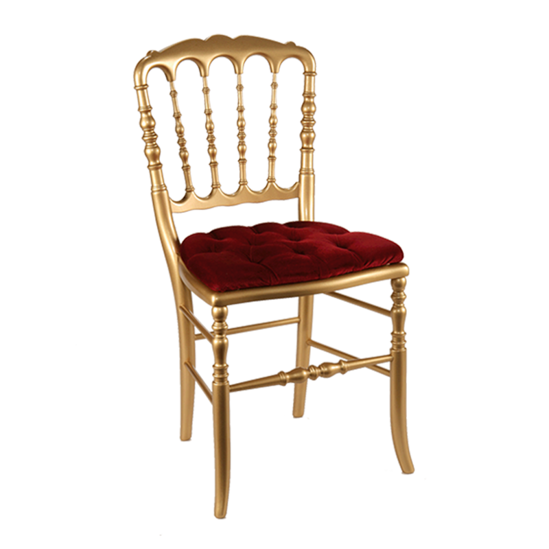 Stuhl Napoleon III gold