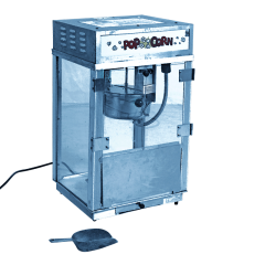 Pop-Corn-Maschine : 220 V + Pop-Corn-Kelle