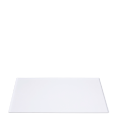 Tablett Soft weiss 40 x 60 cm