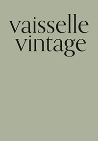 Vaisselle Vintage - English edition