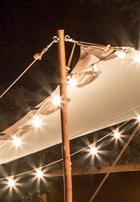 Lichtgirlandenguinguette